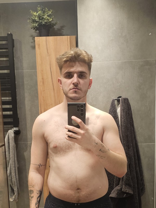 Mateusz przed rozpoczęciem współpracy