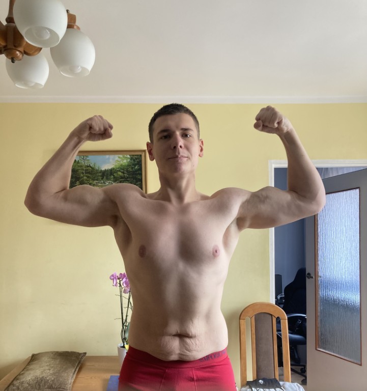 Piotr po zakończeniu metamorfozy, siódme ujęcie